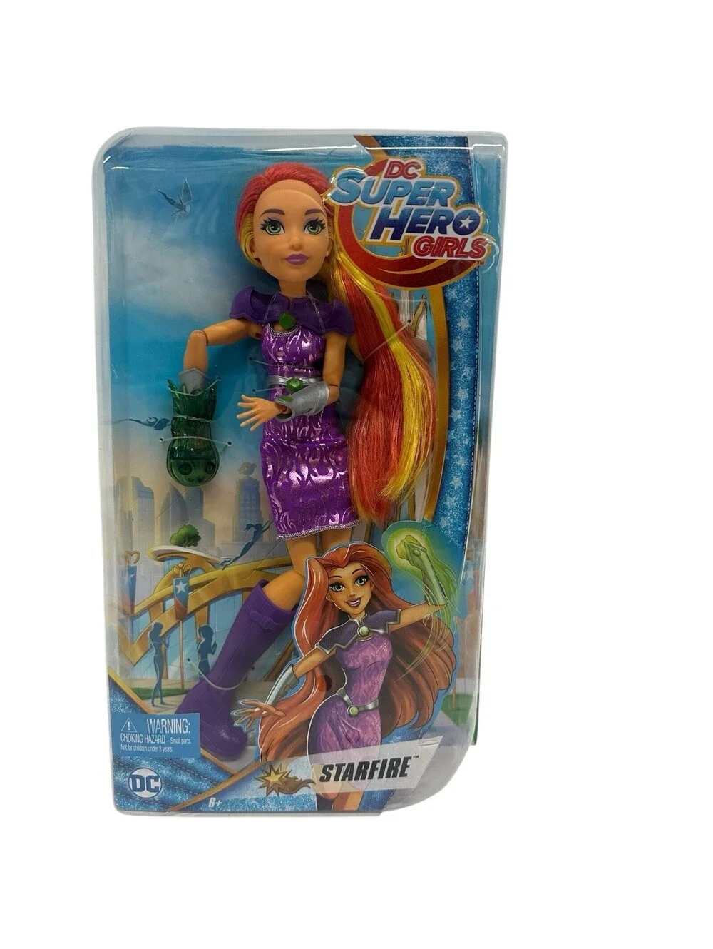 Mattel DC Super Hero Girls Starfire Action Doll, 12